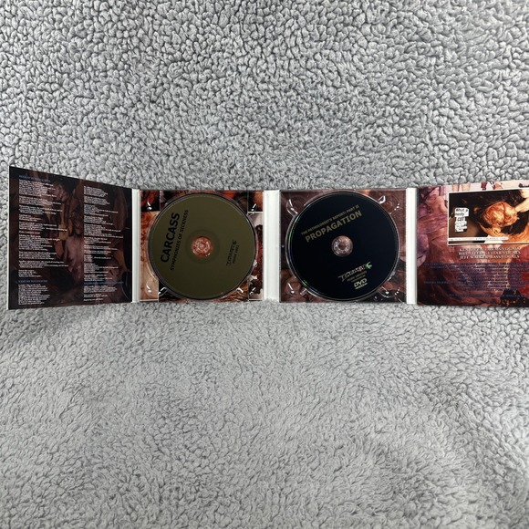 CARCASS - Symphonies Of Sickness - 2 CD - Extra Tracks Original‎ Recording - Picture 9 of 16